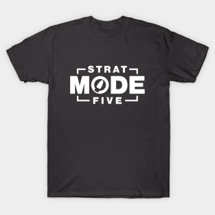 Strat Mode Five F1 White Design T-Shirt